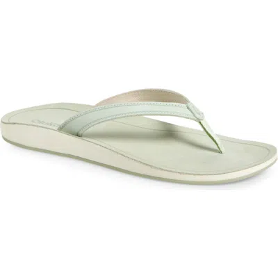 Olukai Southshore Flip Flop In Mint/mint