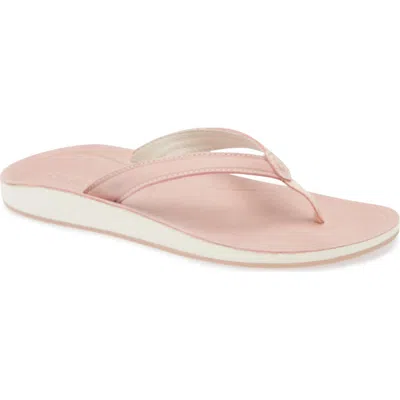 Olukai Southshore Flip Flop In Soft Pink/soft Pink