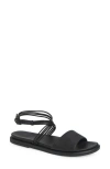 Olukai Tiare Ankle Strap Sandal In Black
