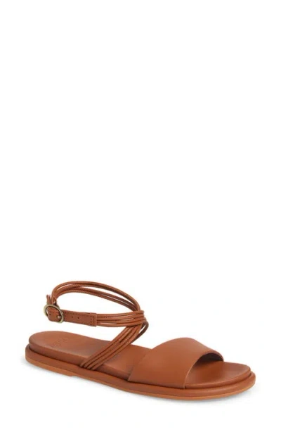 Olukai Tiare Ankle Strap Sandal In Brown