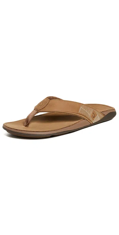 Olukai Tuahine Sandals Toffee/toffee