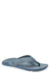 Olukai Tuahine Waterproof Flip Flop In Lagoon/lagoon