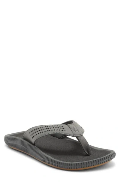 Olukai Ulele Flip Flop In Brown
