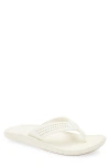Olukai Ulele Flip Flop In White Sand/white Sand