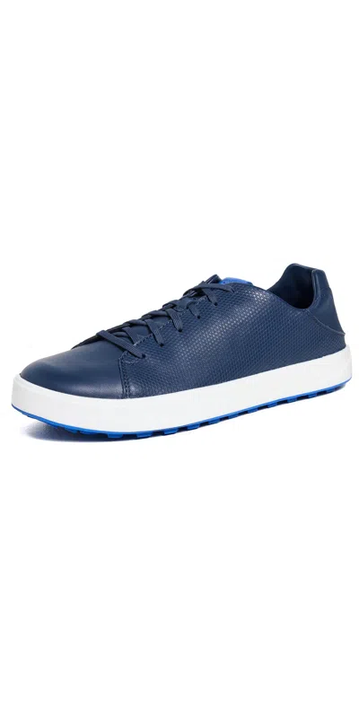 Olukai Waialae Golf Sneakers Mood Indigo/blossom