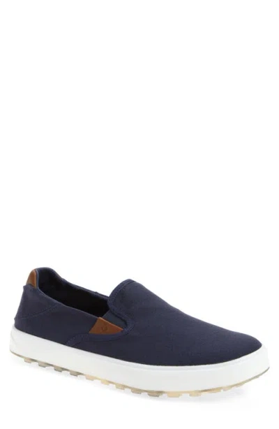 Olukai Wai‘alae Slip On Golf Shoe In Blue