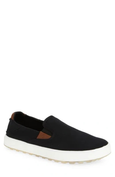 Olukai Wai‘alae Slip On Golf Shoe In Brown