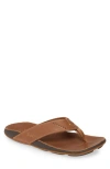 Olukai Wehi Nui Flip Flop In Brown