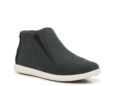 Olukai Women's Hawai'iloa Manu Hope Booties In Black/white In Gray