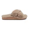 Olukai Hila Heu Genuine Shearling Slipper In Neutral
