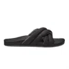 Olukai Hila Water Resistant Slide Sandal In Black