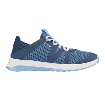 Olukai Women's Huia Slip-on Athletic Shoes In Vintage Blue/sea Ice