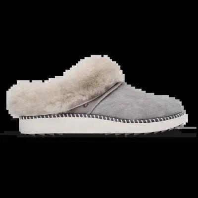 OLUKAI WOMEN'S KU‘I INDOOR/OUTDOOR SLIPPERS IN FOG/MIST GREY