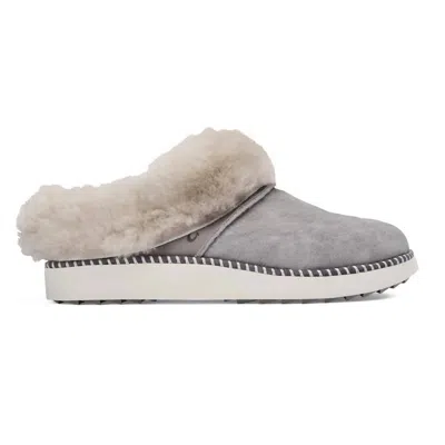 Olukai Women's Ku'i Slipper In Fog/mist Grey In Gray
