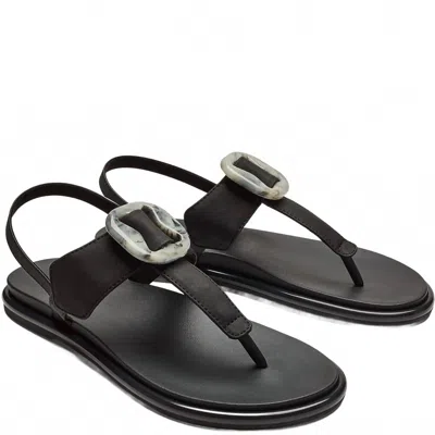 Olukai Women's Lai T Bar Sandal In Lava Rock/lava Rock In Multi