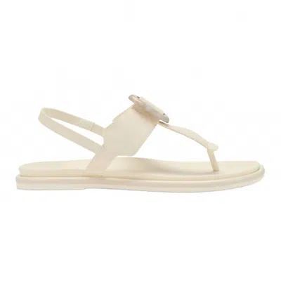Olukai Women's Lai T Bar Sandal In White Sand