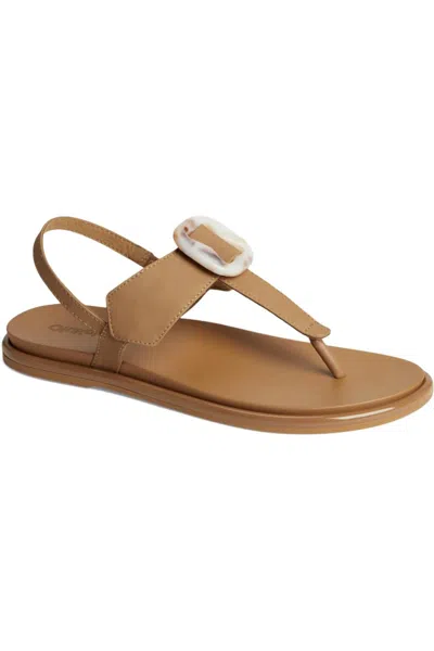 Olukai Women's La'i T-bar Sandal In Tan In Multi