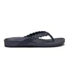 Olukai Lei Leather Flip Flop In Blue