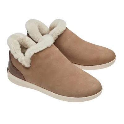 Olukai Women's Malua Hulu Boots In Tan/tapa