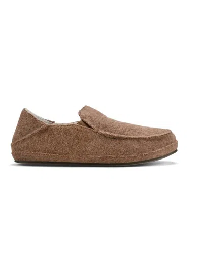 Olukai Women's Nohea Hulu Terry Cloth Slippers In Tan In Brown