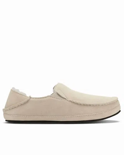 Olukai Women's Nohea Slipper In Bone/bone In Multi