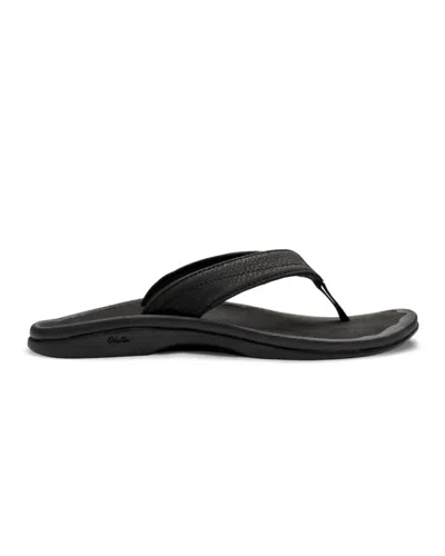 Olukai Women's Ohana Beach Sandal In Black