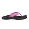 Olukai Women's Ohana Beach Sandals In Dragon Fruit/ Black In Multi