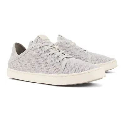 Olukai Women's Pehuea Li Sneaker In Mist Grey/mist Grey In Gray