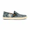 Olukai Women's Pehuea Pa'i Slip On Sneaker In Lava Rock/off White In Blue