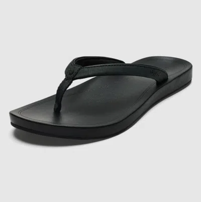 Olukai Women's 'uiki Sandals In Lava Rock In Black