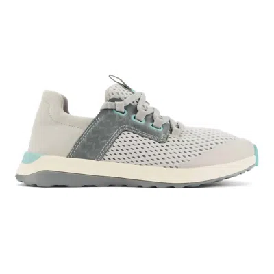 Olukai Women's Wailuku Sneaker In Mist Grey In Multi