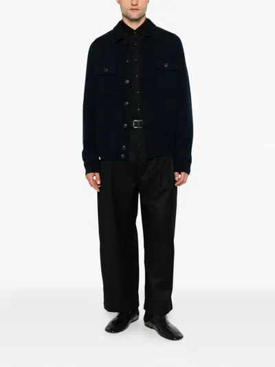 Olymp Long-sleeve Button-up Shirt In Black