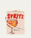 Olympia Le-tan Aperol Spritz Book Clutch Bag In Nacre