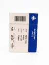 Olympia Le-tan Boarding Pass Clutch In Neutral