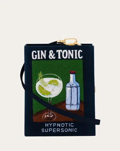 Olympia Le-tan Gin & Tonic Book Clutch Bag