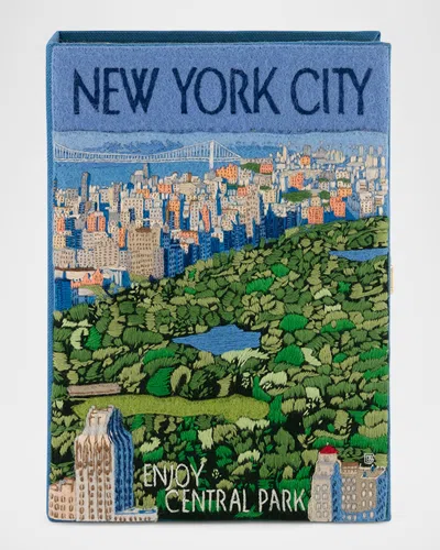 Olympia Le-tan New York City Book Clutch Bag