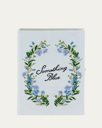 Olympia Le-tan Something Blue Book Clutch Bag In Book Clutch Something Blue