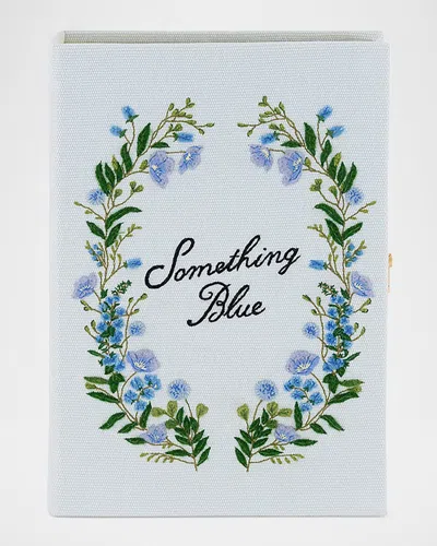 Olympia Le-tan Something Blue Book Clutch Bag In Cloud