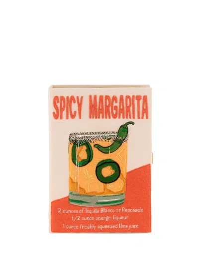 Olympia Le-tan Spicy Margarita Book Floral Print Clutch Bag In Multi