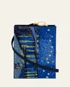 Olympia Le-tan The Starry Night By Van Gogh Book Clutch Bag In Caban Latim