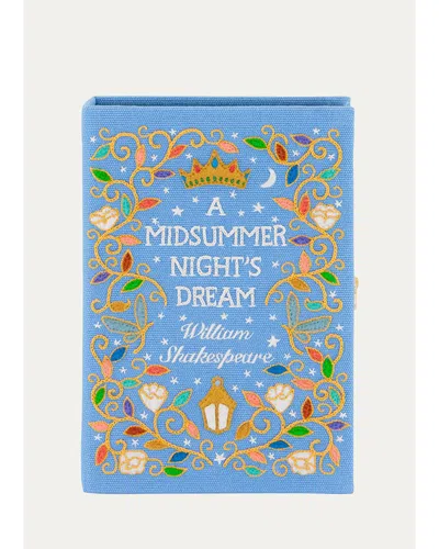 Olympia Le-tan A Midsummer Night's Dream Book Clutch Bag In Blue