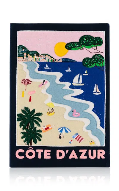 Olympia Le-tan - Côte D'azur Giant Book Box - Black