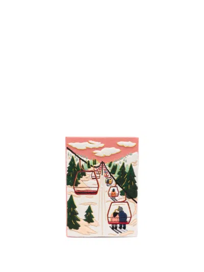 Olympia Le-tan Ski Lift (strapped) Bag In Pink