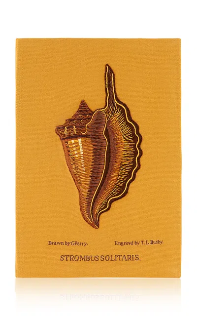 Olympia Le-tan - Solitary Conch Giant Book Box - Tan