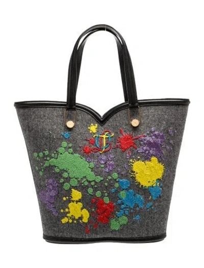 Pre-owned Olympia Le-tan Tote In Multi