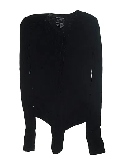 Pre-owned Olympia Theodora Bodysuit In Black