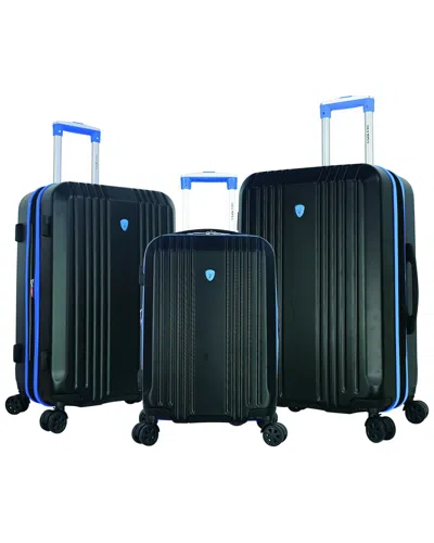 Olympia Usa Amari 3pc Expandable Luggage Set In Black