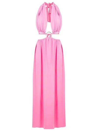 Olympiah Cut-out Maxi Dress In Pink