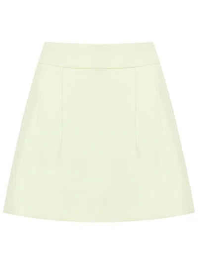 Olympiah High-waisted Miniskirt In Green