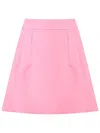 Olympiah High-waisted Miniskirt In Pink
